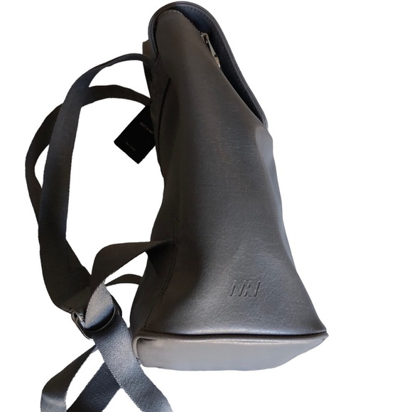 Matt & Nat NWT Fabi Mini Backpack In Shadow Gray - Picture 12 of 13